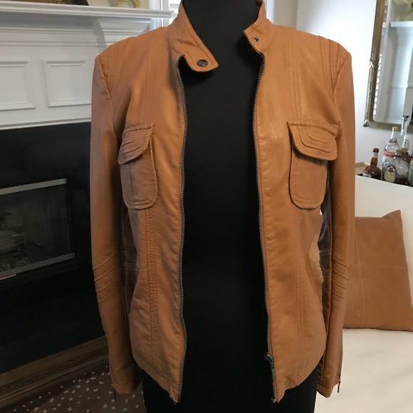 ABS Allen Schwartz Jackets & Blazers - Moto Leather Jacket